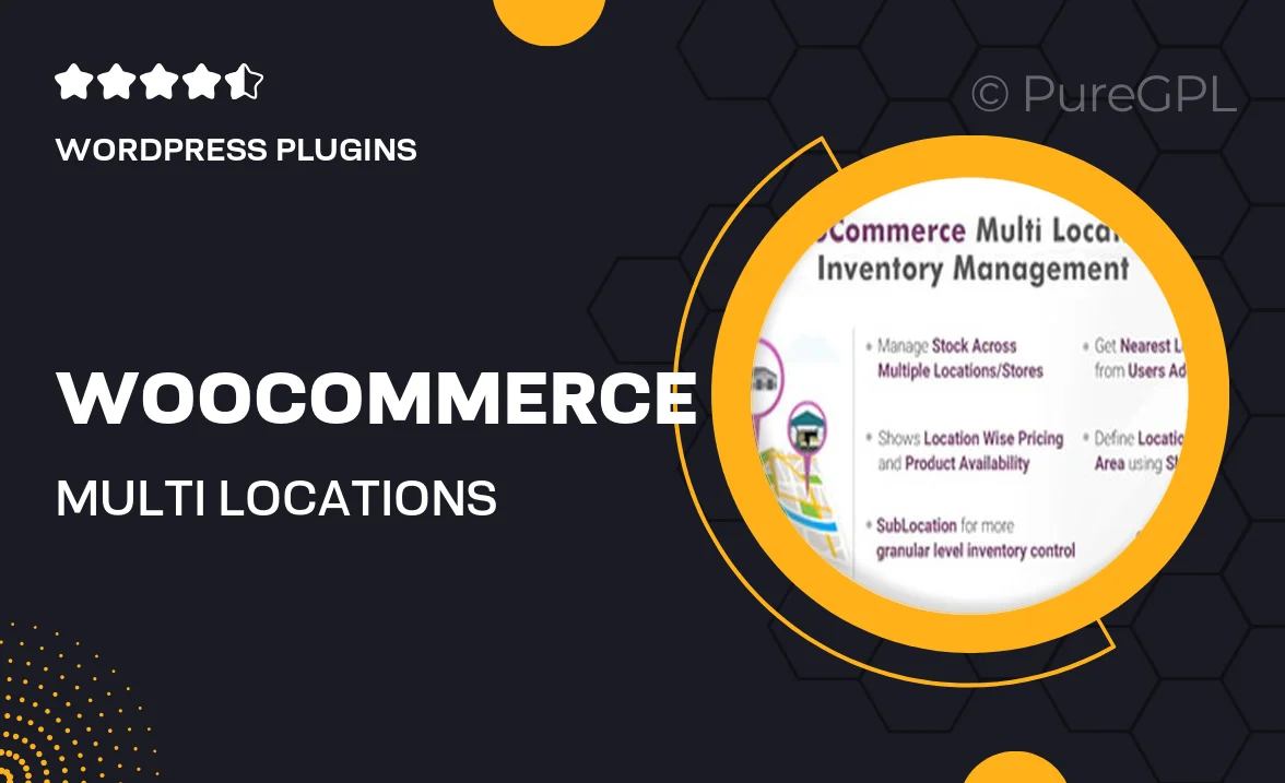 WooCommerce Multi Locations Inventory Management