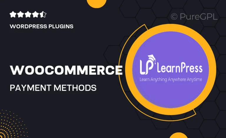woocommerce payment methods integration