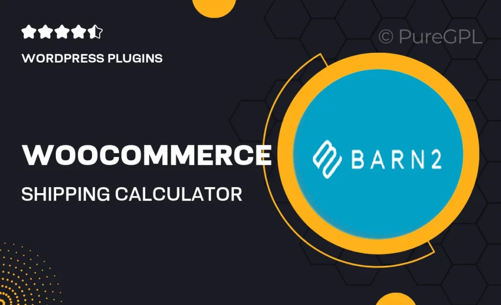 WooCommerce Shipping Calculator