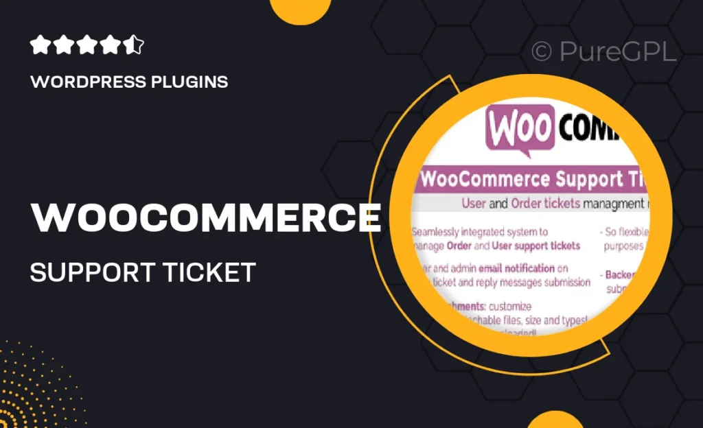 WooCommerce Support Ticket System 49 WooCommerce Support Ticket System