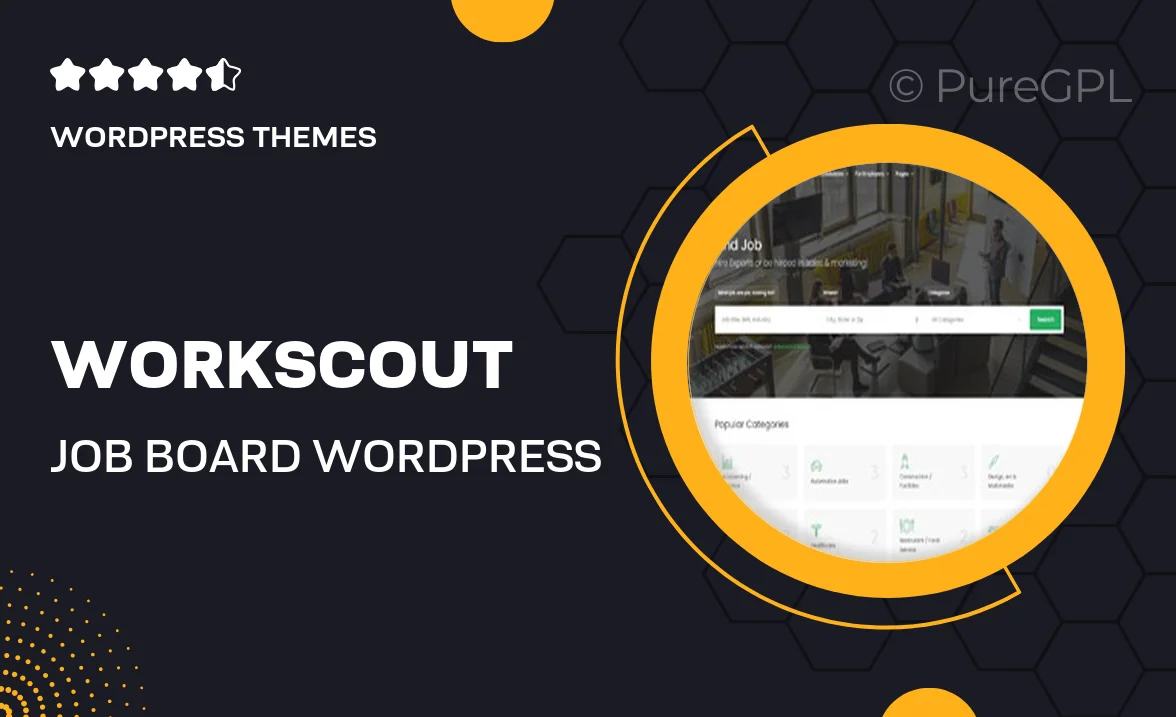WorkScout – Job Board WordPress Theme