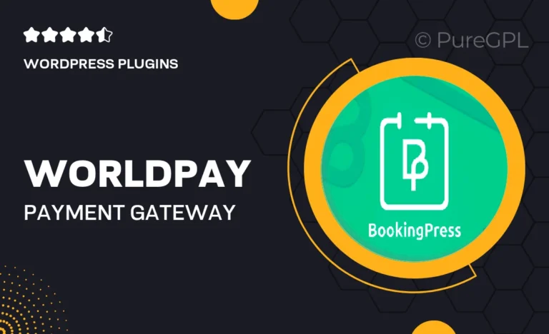 worldpay payment gateway addon