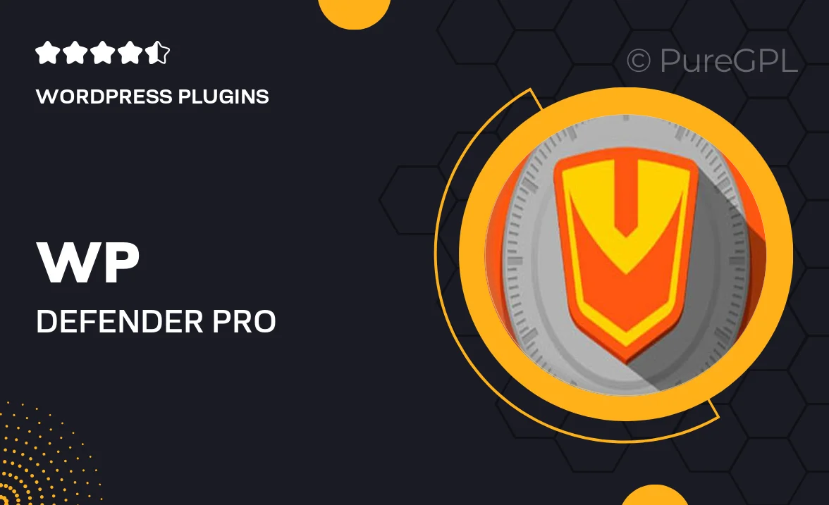 WP Defender Pro – Malware Scanner, Login Security & Firewall