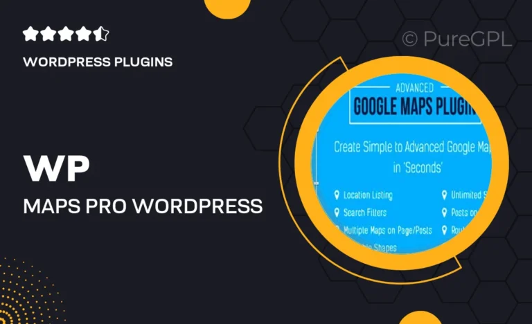wp maps pro wordpress plugin for google maps