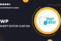 WP Sheet Editor | Custom Tables Pro