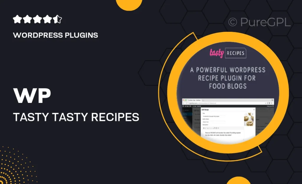 WP Tasty | Tasty Recipes feature image