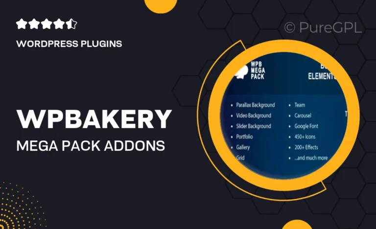 wpbakery mega pack addons and templates