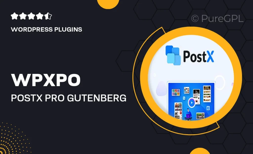 WPXPO | PostX Pro – Gutenberg Blocks for Post Grid