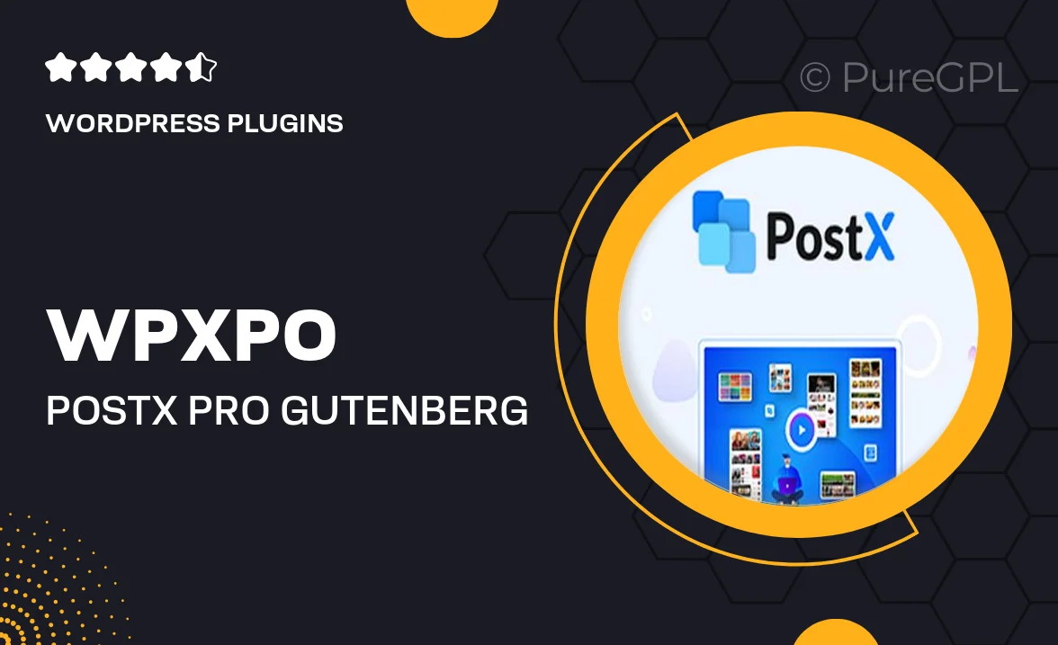 WPXPO | PostX Pro – Gutenberg Blocks for Post Grid