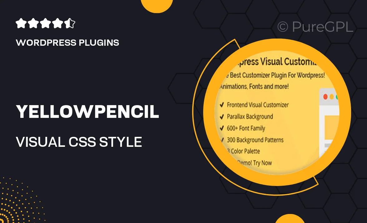 YellowPencil – Visual CSS Style Editor