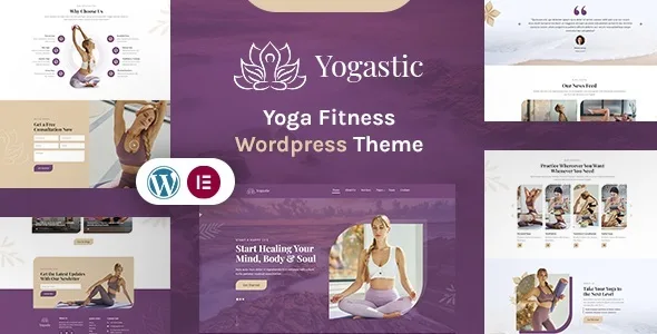 yogastic yoga fitness wordpress theme 1
