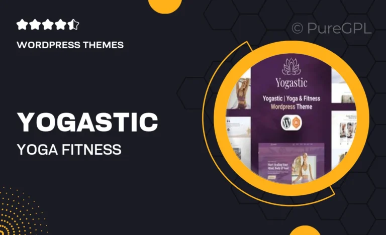 yogastic yoga fitness wordpress theme