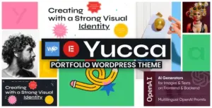 Yucca – WordPress Theme & Personal Portfolio for Creatives