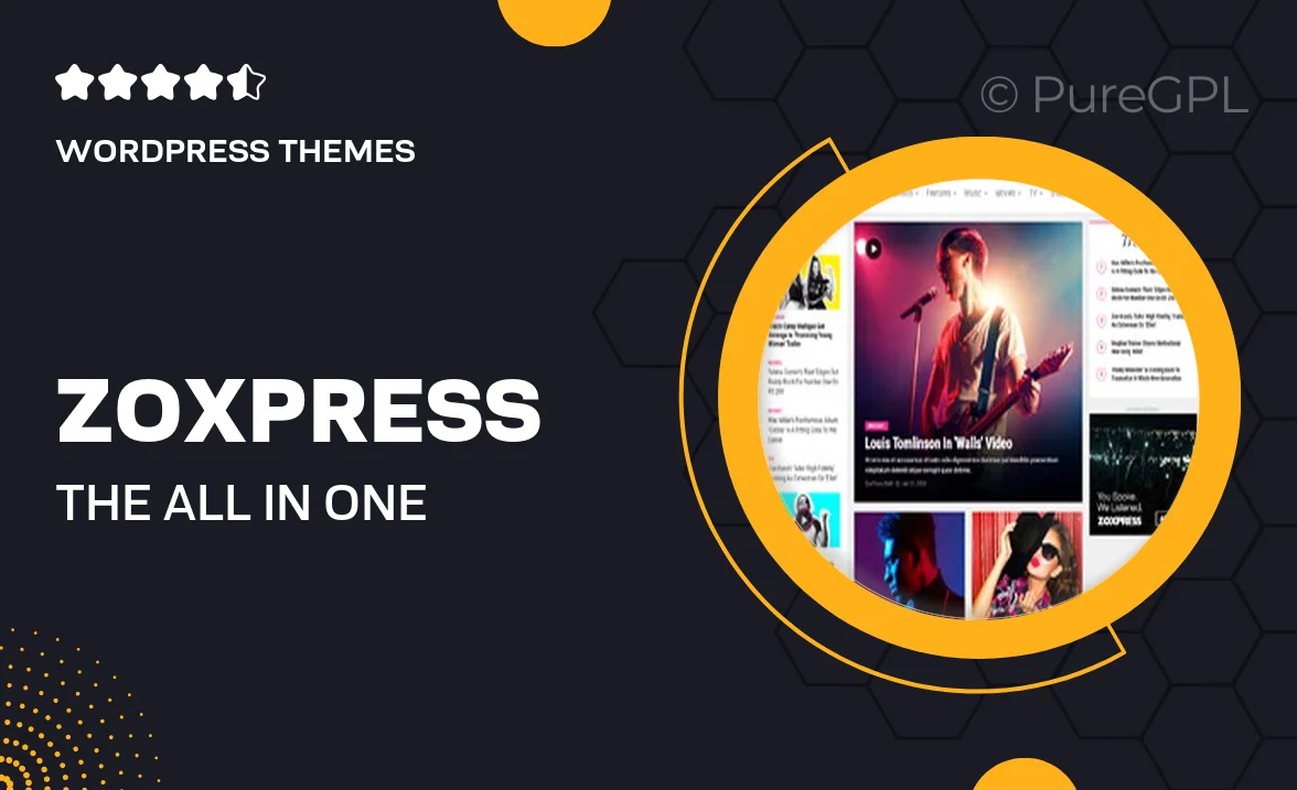 ZoxPress – The All In One WordPress News Theme