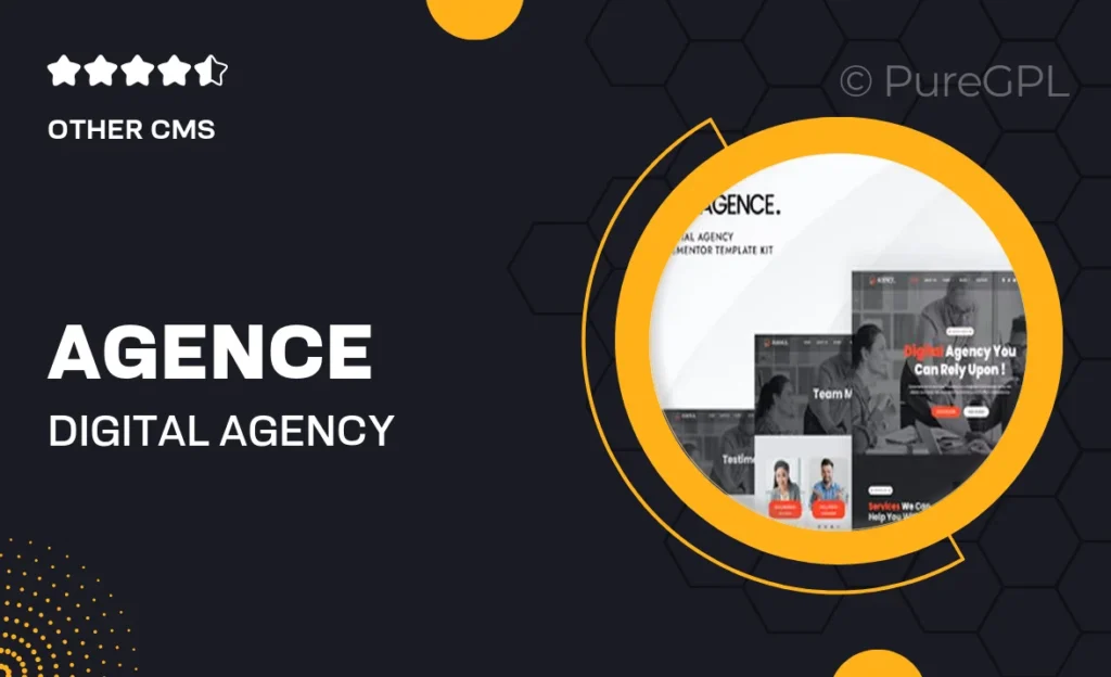 Agence – Digital Agency Elementor Template Kit 57 Agence – Digital Agency Elementor Template Kit