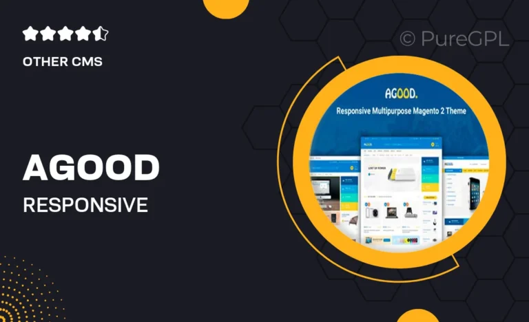 agood responsive multipurpose magento 2 theme