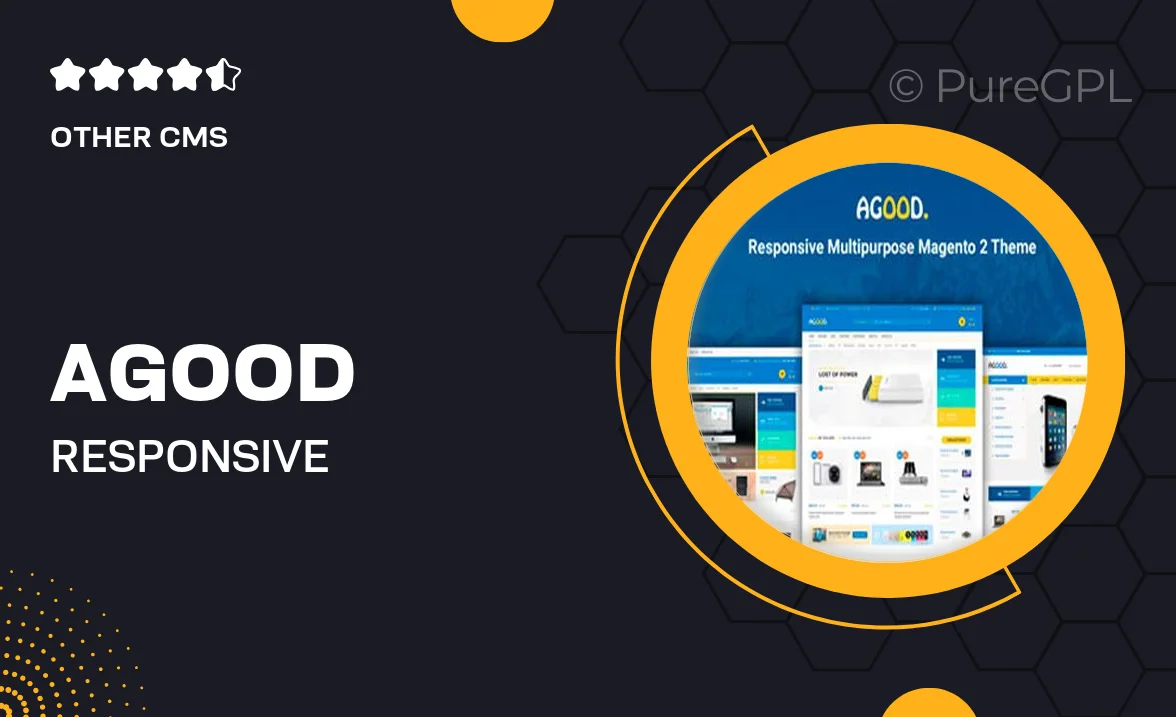 Agood – Responsive Multipurpose Magento 2 Theme
