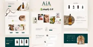 AIA – Beauty Cosmetics Shop Shopify Theme