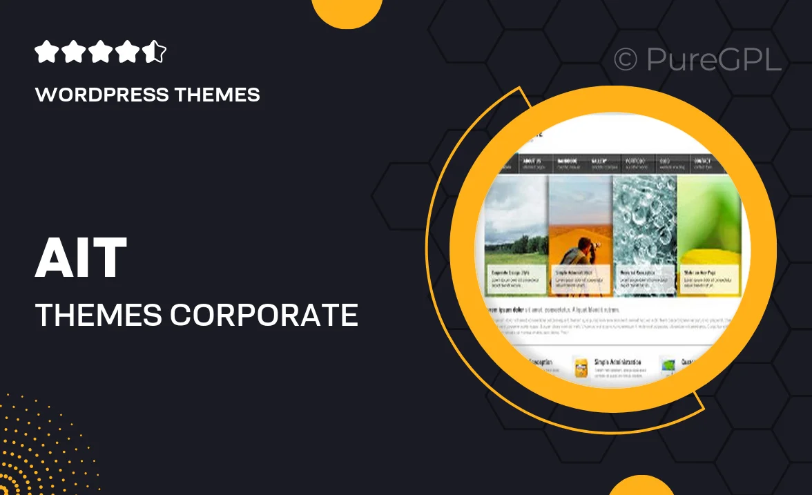 Ait themes | Corporate WordPress Theme