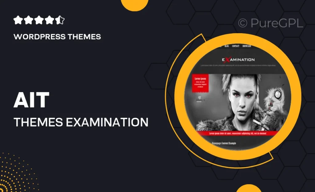 Ait themes | Examination 3 Ait themes | Examination