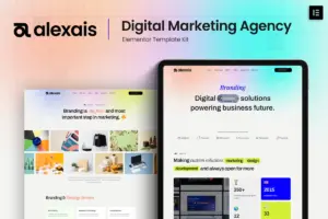 Alexais – Digital Marketing Agency Elementor Template Kit