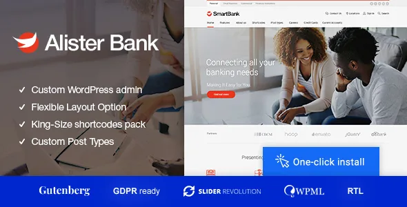 alister bank credits banking finance wordpress theme 1