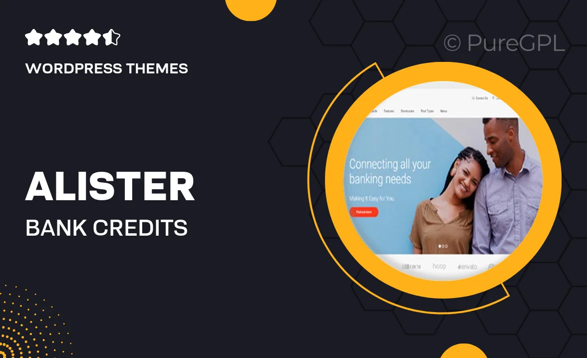 Alister Bank – Credits & Banking Finance WordPress Theme