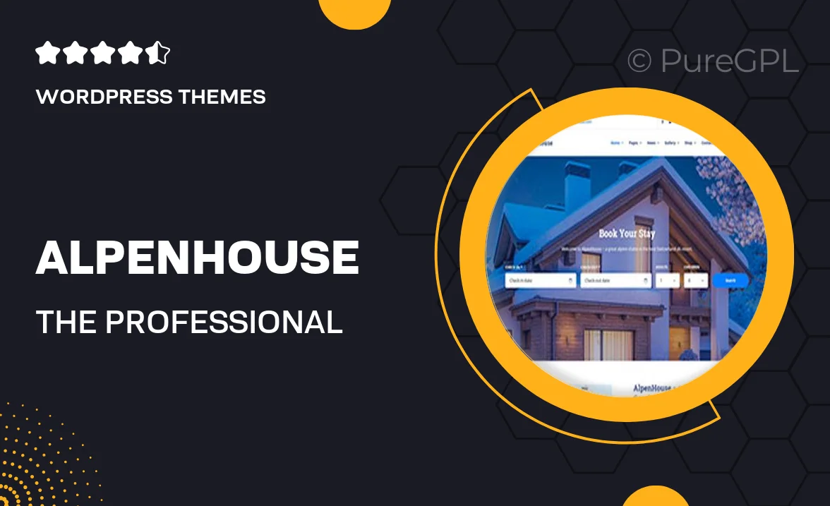 AlpenHouse – The Professional WordPress Apartment Booking Theme