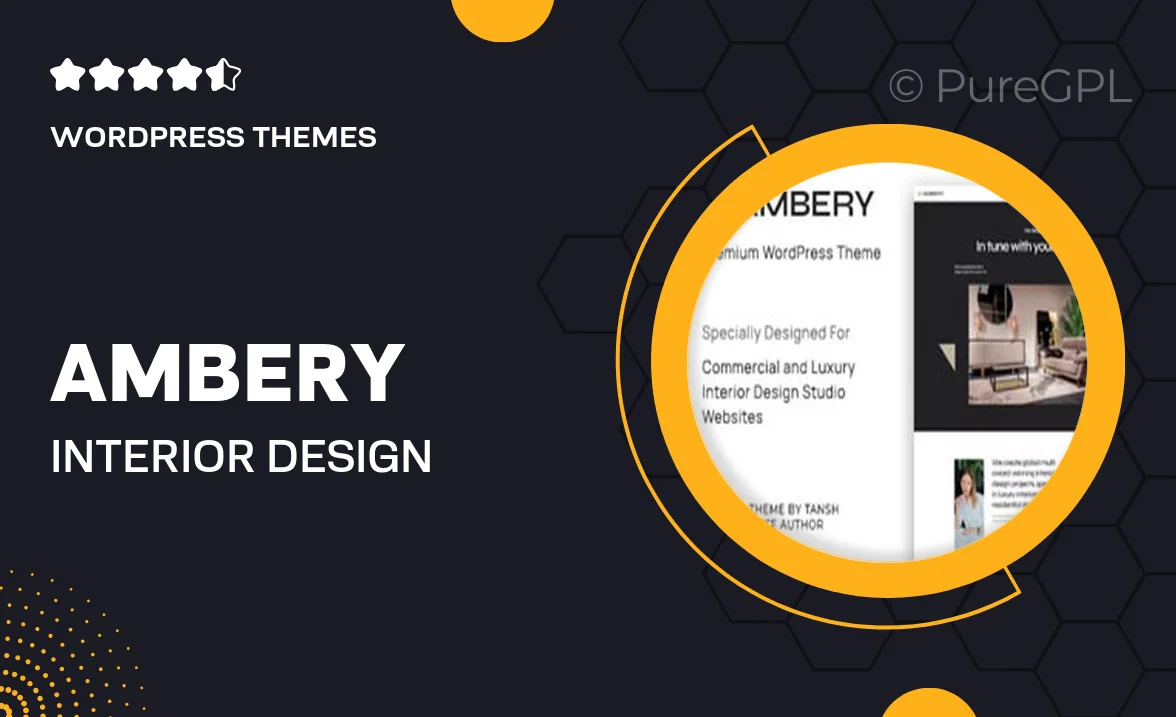 Ambery – Interior Design WordPress Theme