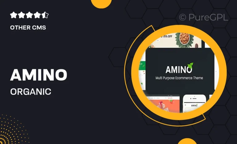 amino organic multipurpose opencart theme