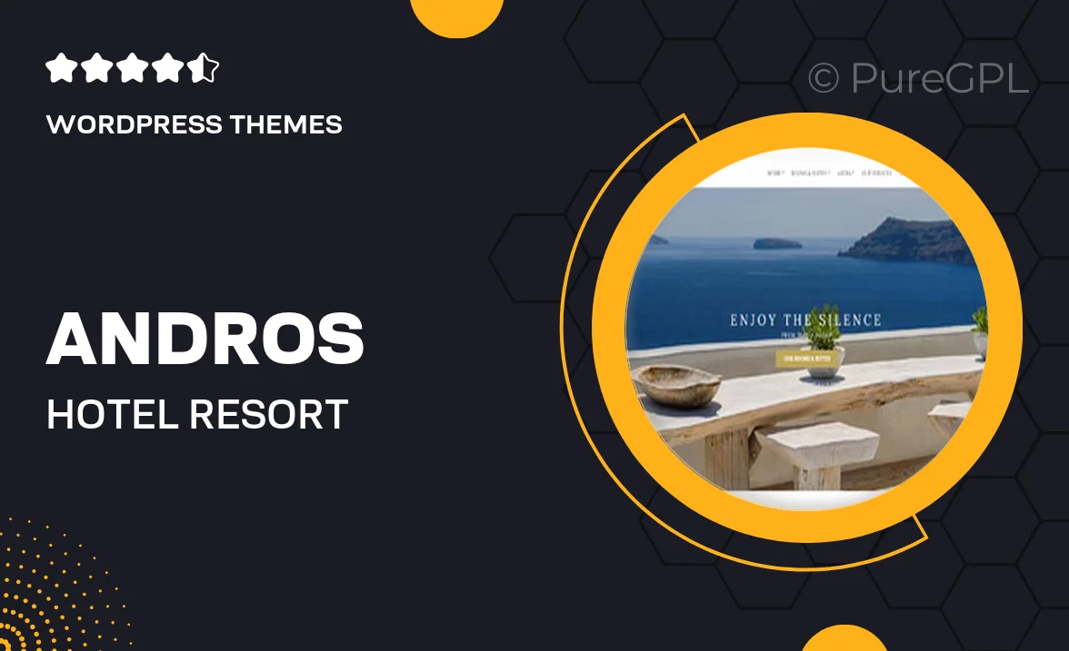 Andros – Hotel & Resort WordPress Theme