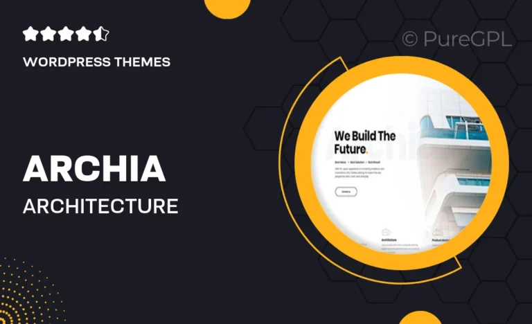 archia architecture interior wordpress theme