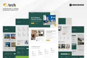 Archinterior – Architecture & Interior Elementor Pro Template Kit