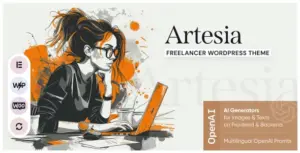Artesia – WordPress Theme for Creatives