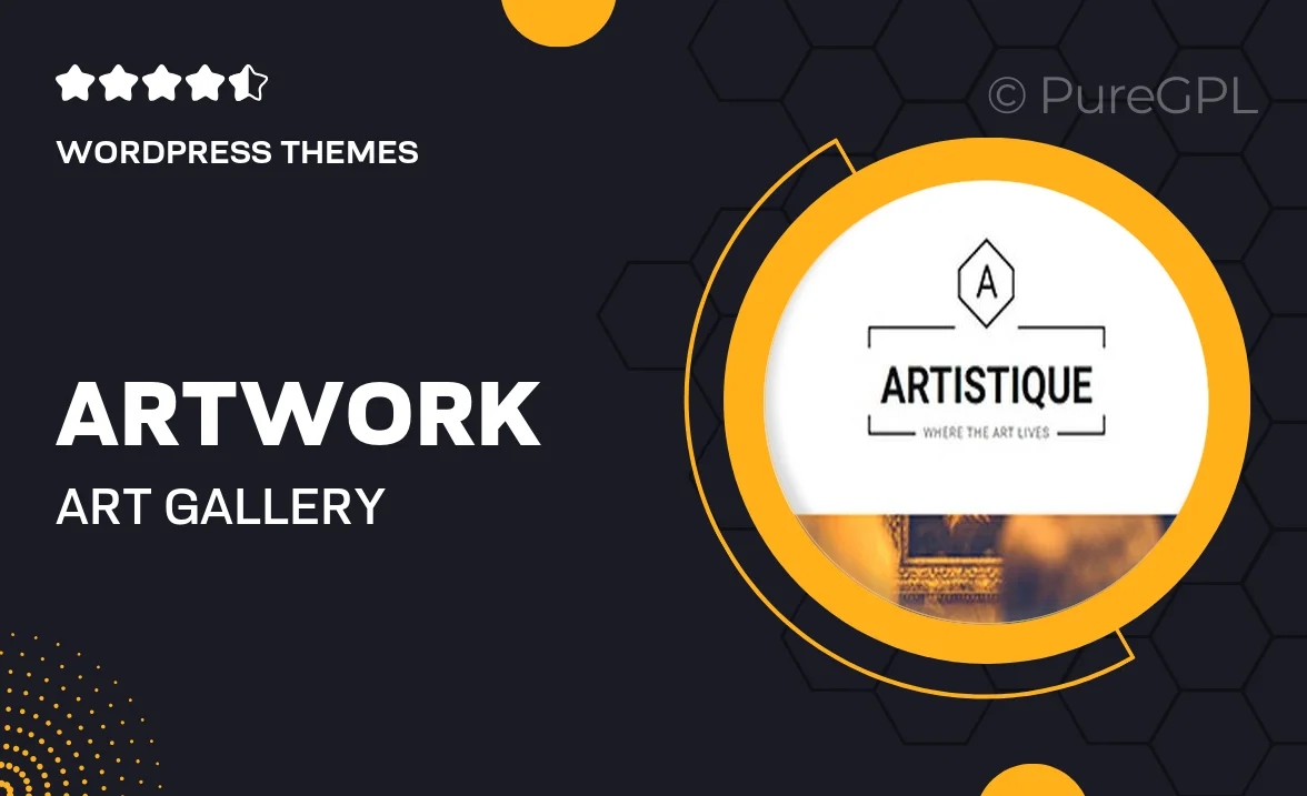 Artwork – Art Gallery WordPress Theme