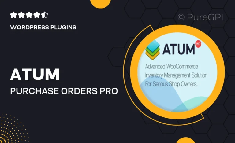 atum purchase orders pro