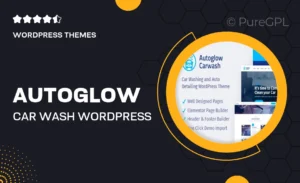 Autoglow – Car Wash WordPress Theme