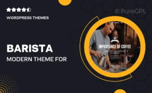 Barista – Modern Theme for Cafes, Coffee Shops and Bars