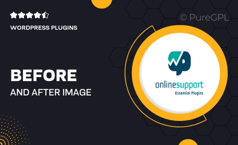 before and after image slider pro