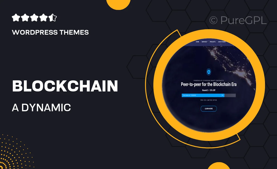 Blockchain – A Dynamic Cryptocurrency & NFT WordPress Theme