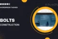 Bolts Construction – Construction, Renovation and Building WordPress Theme