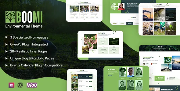 boomi environment ecology wordpress theme 1