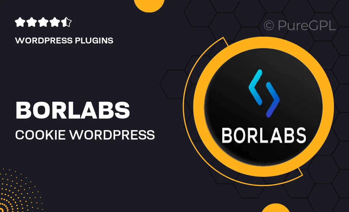 Borlabs Cookie – WordPress Cookie Opt-in Plugin