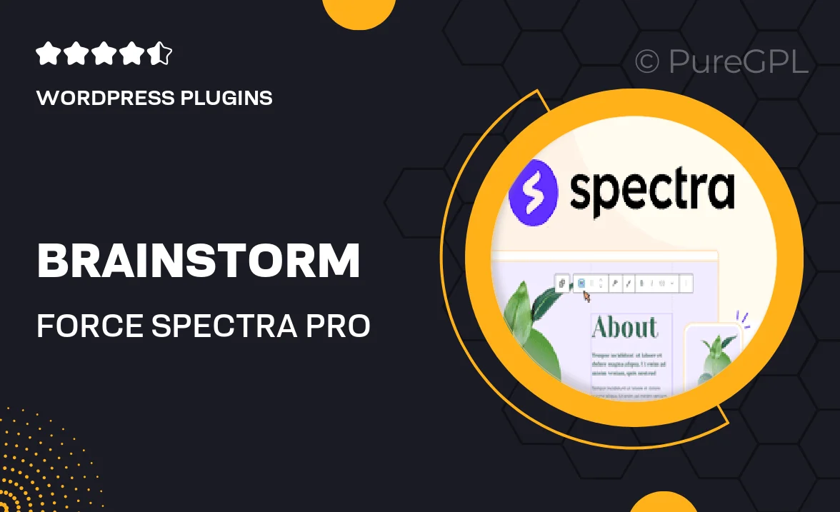 BrainStorm Force | Spectra Pro / Ultimate Addons for Gutenberg