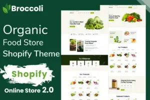 Broccoli – Organic Food Shopify Theme