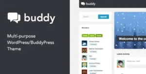 Buddy Multi-Purpose WordPress/BuddyPress Theme