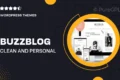 BuzzBlog – Clean and Personal WordPress Blog Theme