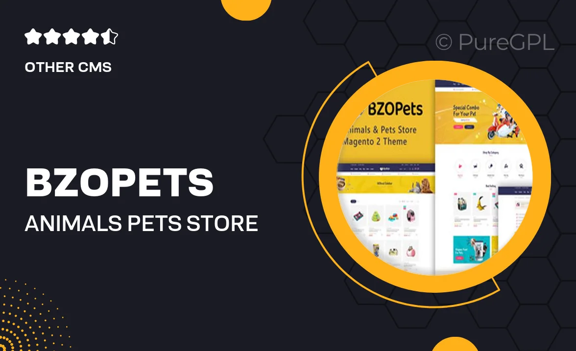 BzoPets – Animals & Pets Store Magento 2 Theme