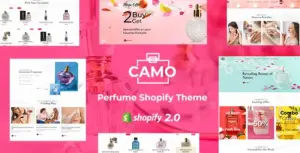 Camo – Perfume, Elegance Aroma Store Shopify Theme