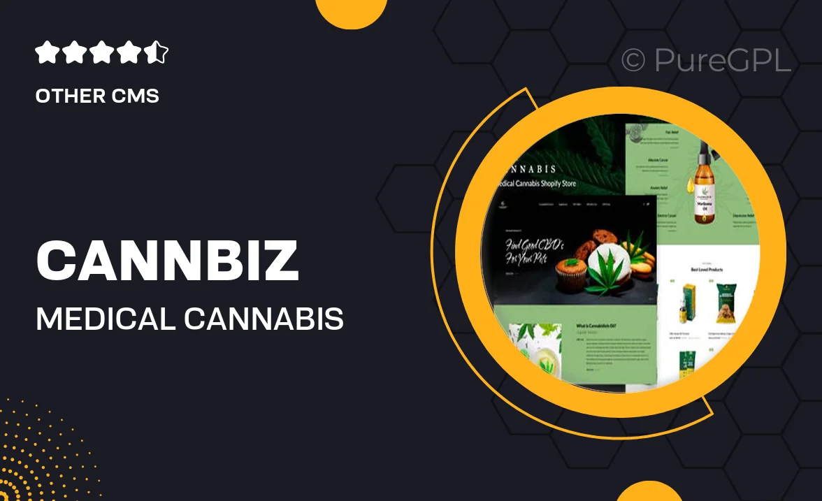 Cannbiz – Medical Cannabis Shopify Store